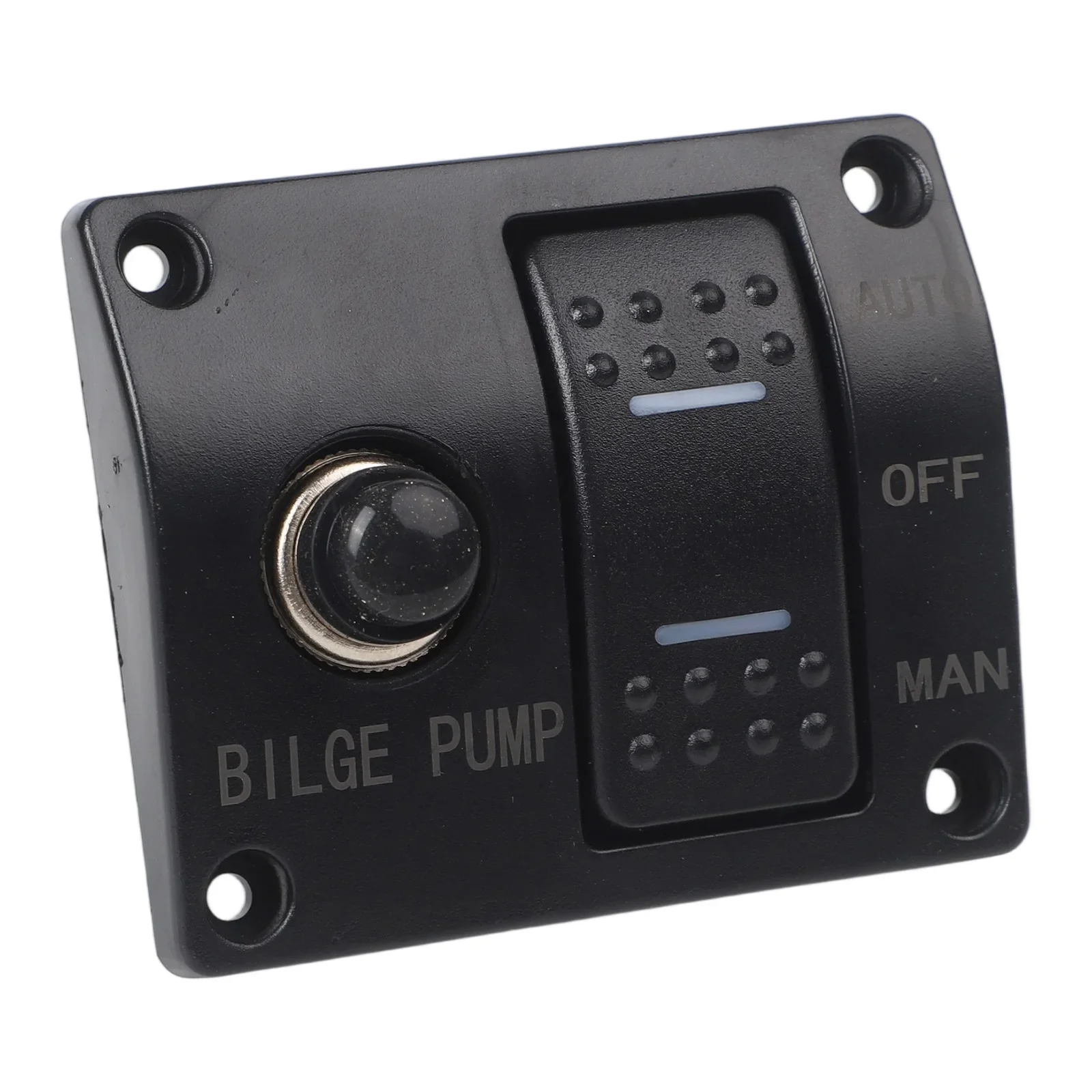 12V Bilge Pump Bilge Pump Switch Boat Maintenance Built-in Fuse Holder Fail-safe Mechanism Submersible Pump Protection For Boats