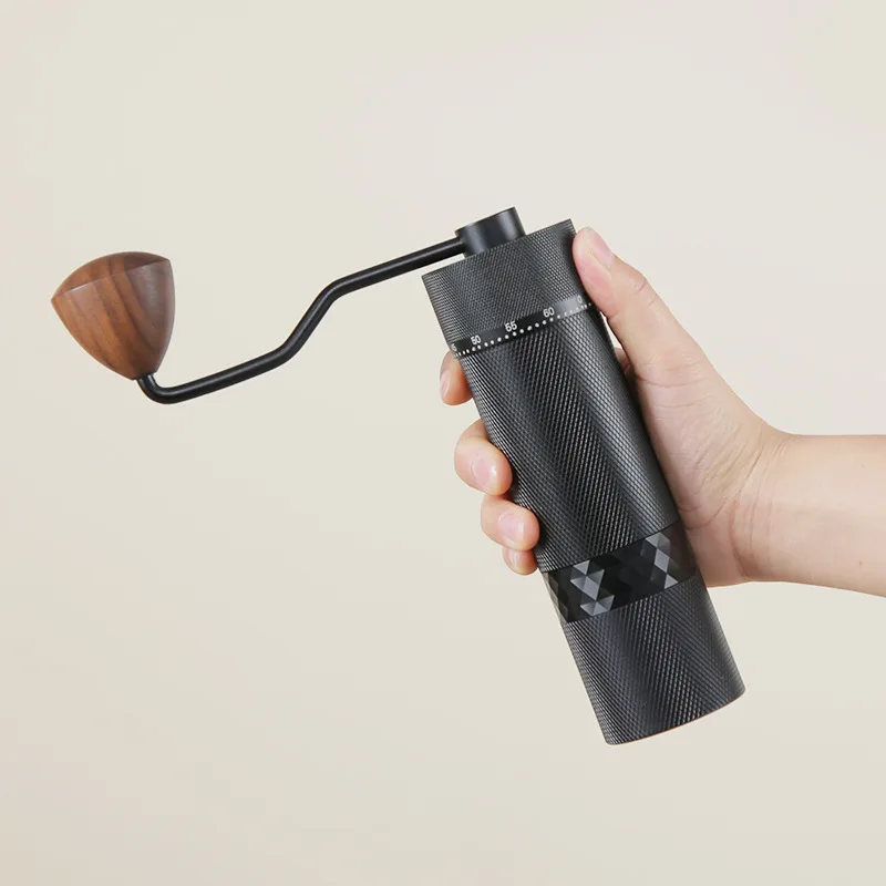 

adjustment hand crank bean grinder stainless steel grinding core manual grinding aluminum alloy body Italian grinding powder