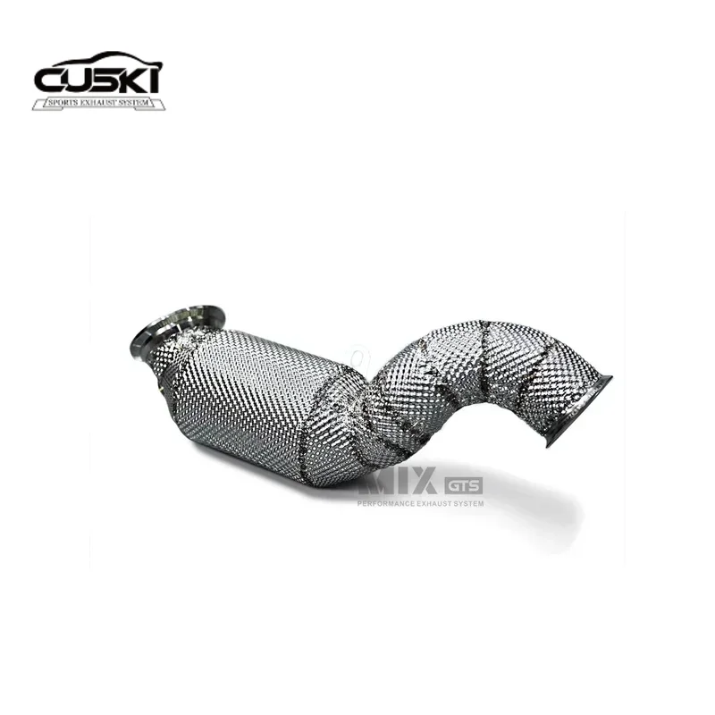 High Flow Exhaust System Applicable to Mercedes Benz E200 E260 e300 2.0T quality stainless steel Exhaust Modification Car Exhaus