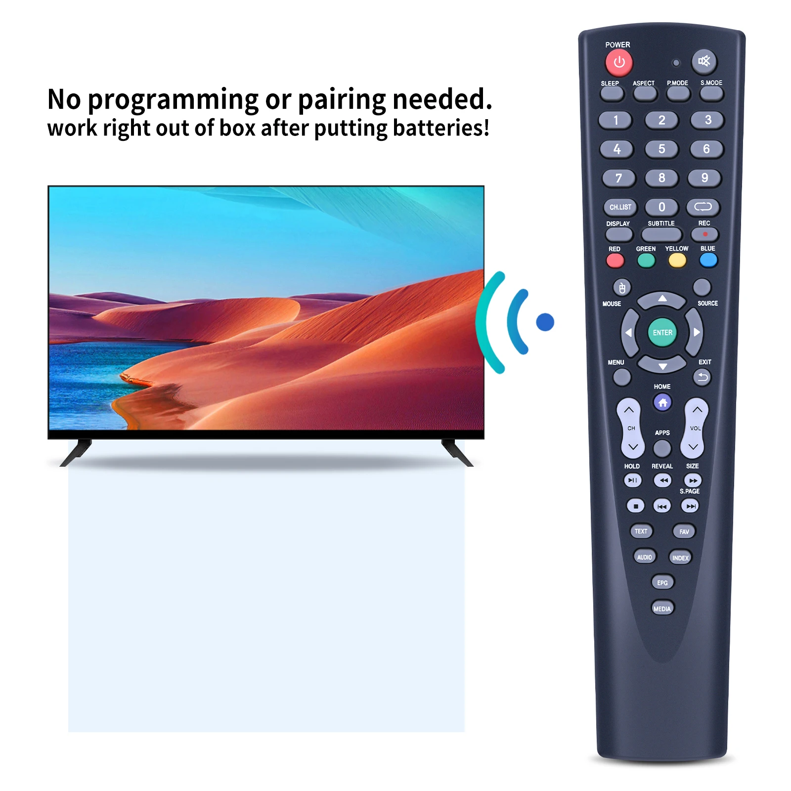 Remote Control RC-LEX500 Baru untuk BBK RC-LEX500