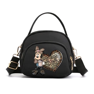 Mickey minnie mouse kadın crossbody çanta, fermuarlı omuzdan askili çanta, cep telefonu çantası kadın karikatür çok fonksiyonlu küçük çanta, bayan çantası Satışlarda ilk 10 kasa ve mickey-no. 10