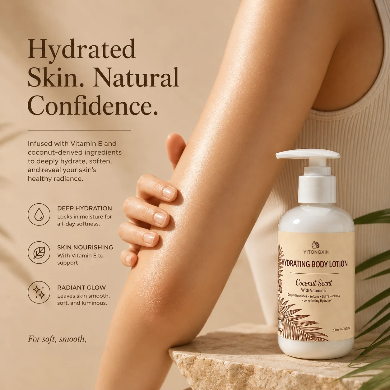 Mct Oil Coconut - 200ml Coconut Vitamin E Body Lotion