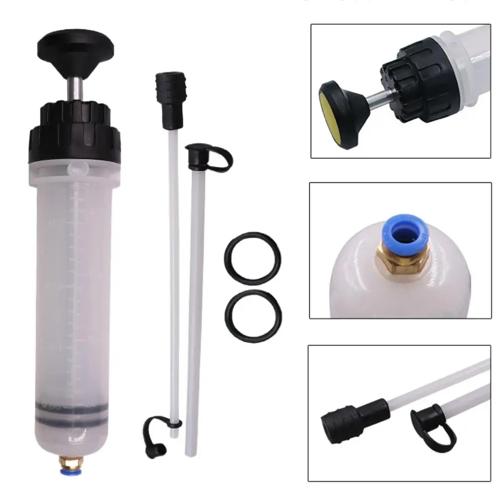 0.5L مستخرج سائل الزيت ملء تغيير الزيت حقنة زجاجة نقل السيارات مضخة استخراج الوقود أداة اليد مضخة استخراج الزيت