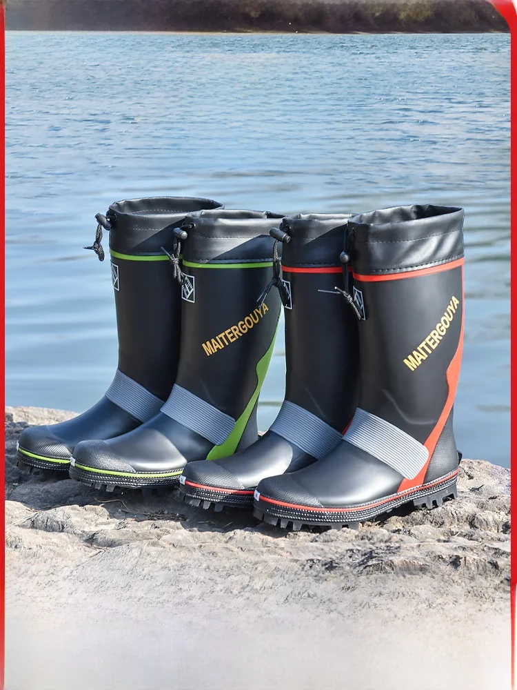 bottes-de-pluie-pour-hommes-grande-taille-a-semelle-cloutee-en-acier-antiderapantes-impermeables-en-caoutchouc-doublees-polaire-pour-la-peche-et-la-securite-au-travail