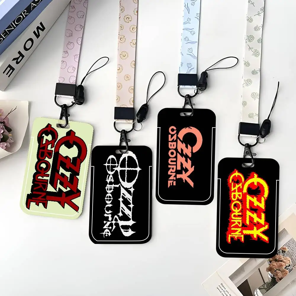 

Модный ретро-чехол для ID-карт O-Ozzy O-osbourne: для школьных, проездных, пропускных и обеденных карт, защитный чехол с легким выталкиванием