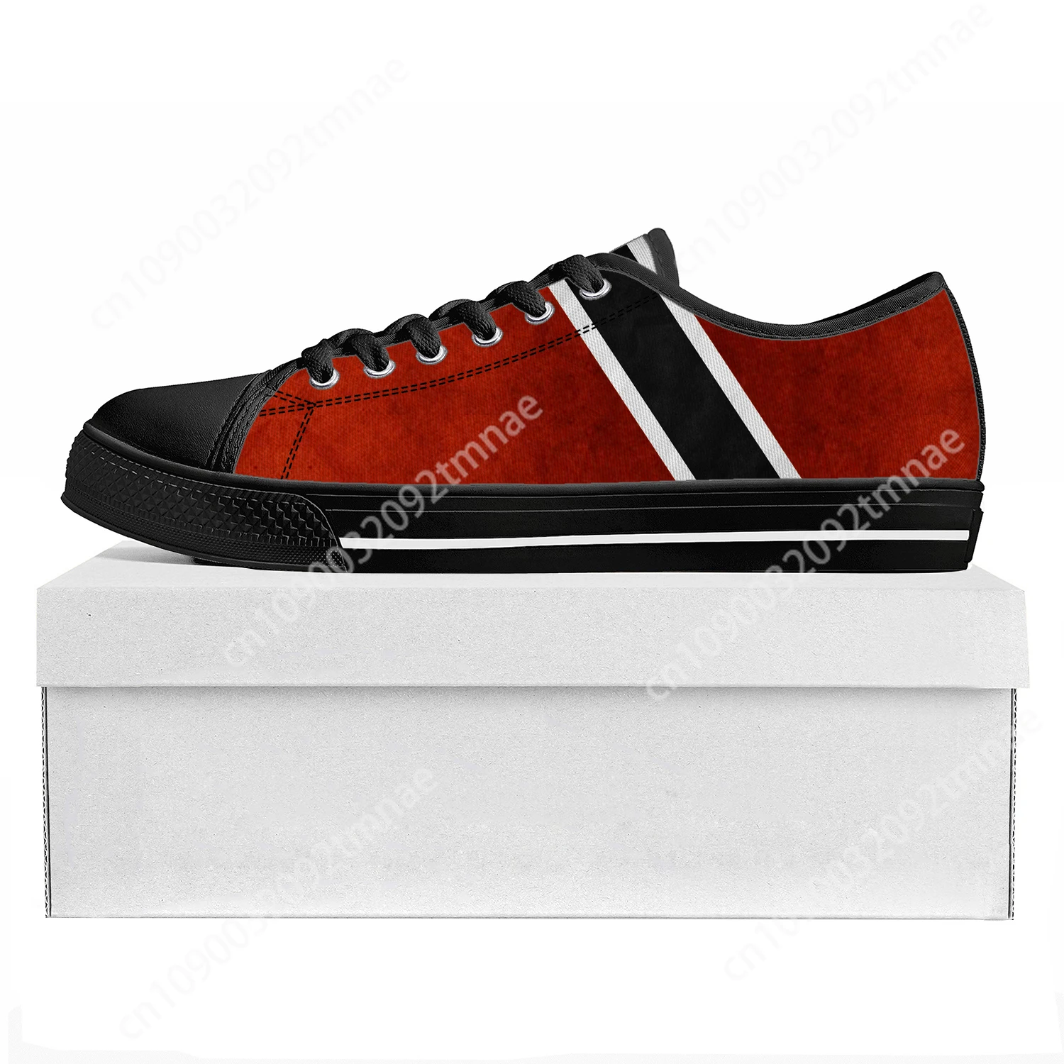 Trinidad and Tobago Flag Low Top High Quality Sneakers Mens Womens Teenager Canvas Sneaker Prode Casual Couple Shoes Custom Shoe