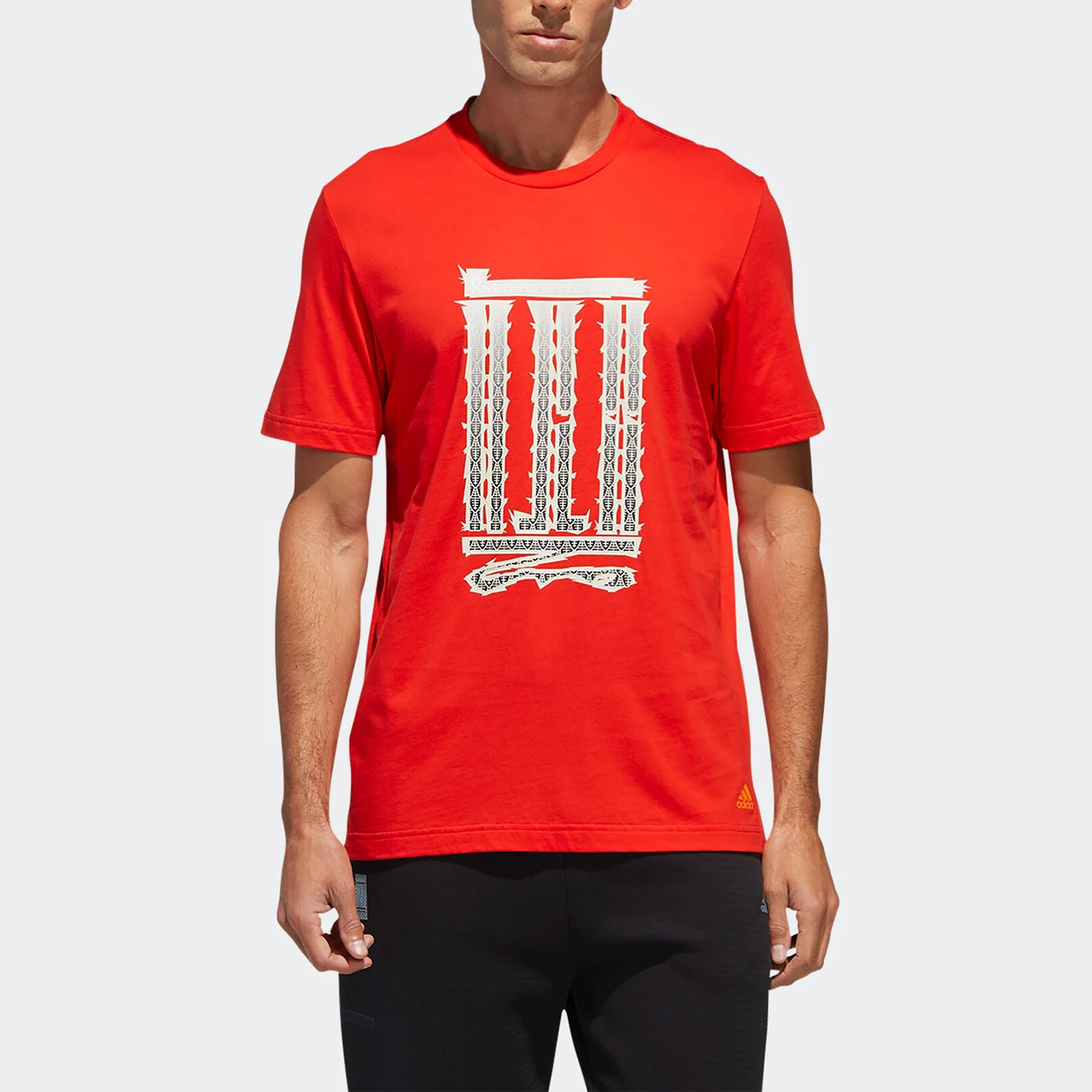 

Adidas Authentic Summer Men's New Sports Casual Short Sleeve T-Shirt GL8193