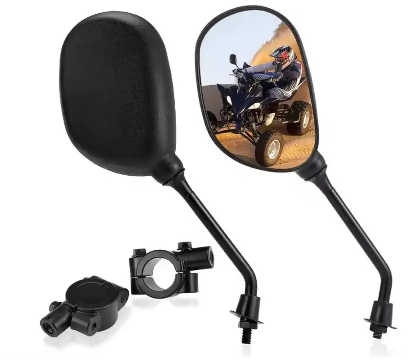 

A Pair Of 4-Wheel All Terrain Vehicles 8mm M8 Rearview Mirror Reverse Mirror Rear Convex Mirror Motorcycle Equipment Accessories