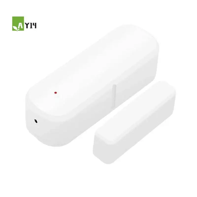 AY14 - Sensor Pintu Jendela Wifi APP Perlindungan Keamanan Rumah Pintar Pintu Terbuka Tertutup Untuk Alexa Yandex