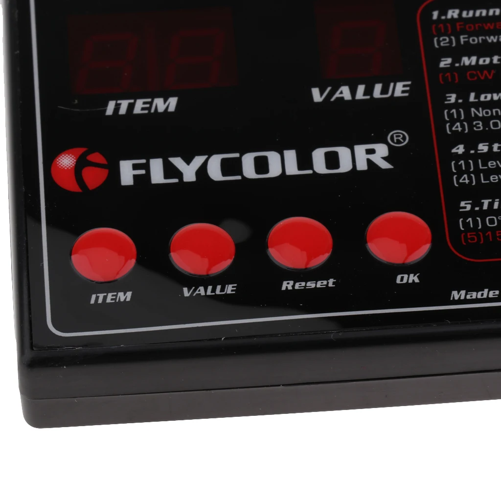 Brushless Programming Card Multiple Modes LED Display for RC Boat Car Helicopter Electronic Speed Controller