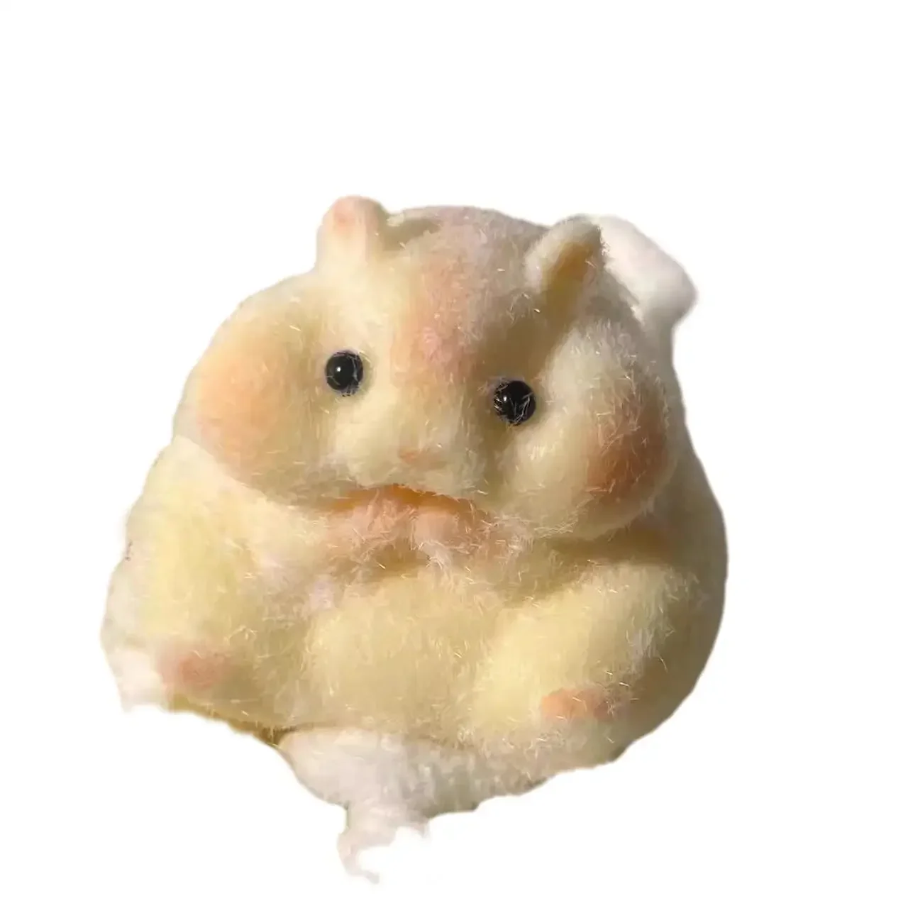 Squishy Toy Mochi Mushy Silicon Fuzzy Cute Hamster Diy Squishy Toy Muddy Hand Feel Hand Relax Relieve Decompression Release Gift