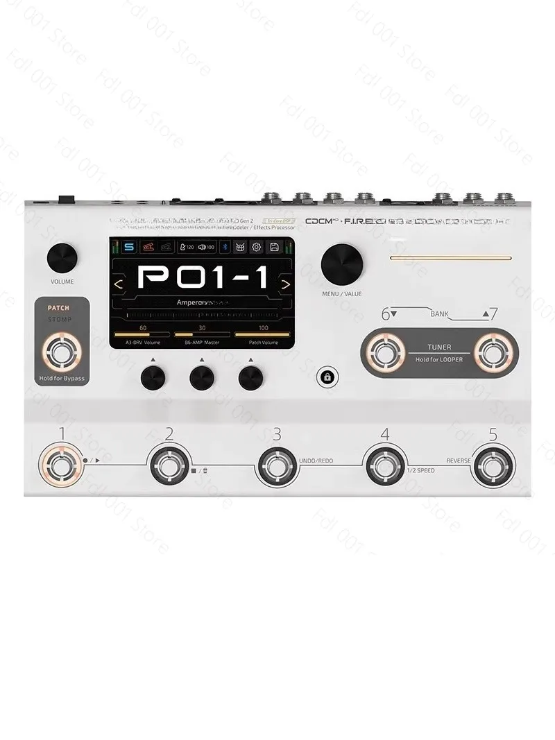 

Ampero II Stomp 2 Stage Type Amp Modeler / Effects Processor, Iconic Tri-core DSP Platform