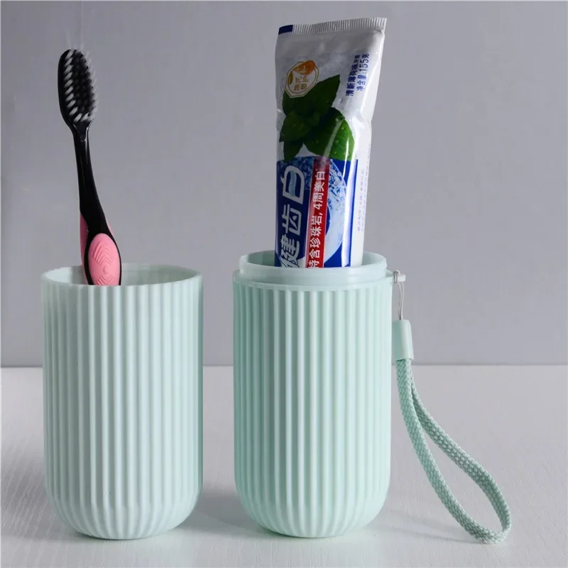 Portable Toothpaste Toothbrush Protect Holder Case Travel Camping Storage Box Bathroom Travel Accessories