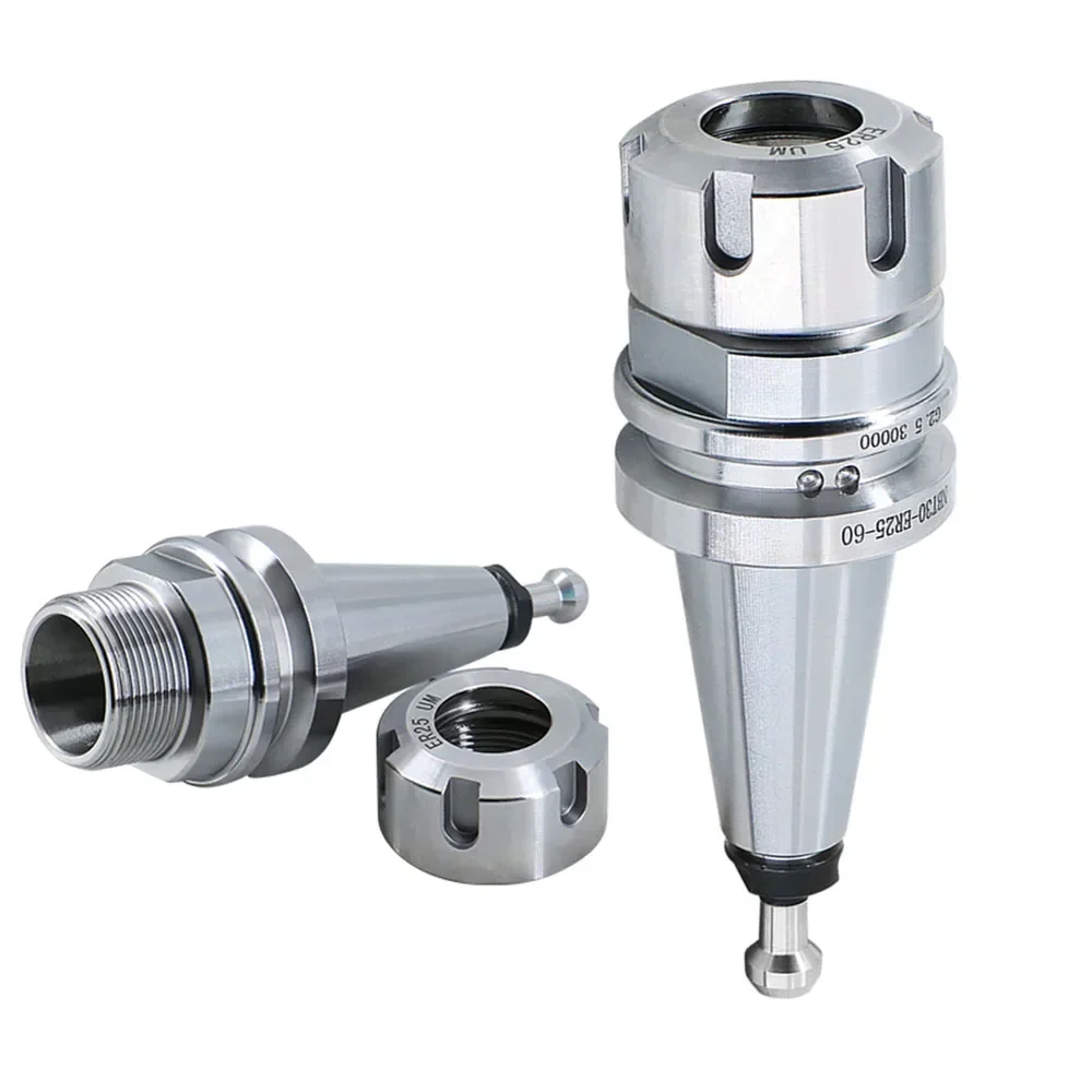 CJLY BT30 Knife Shank Precision 0.002mm ER11 ER16 ER20 ER25 ER32 45 60 70 100 L Tool Holder For CNC Machine Center ATC Spindle