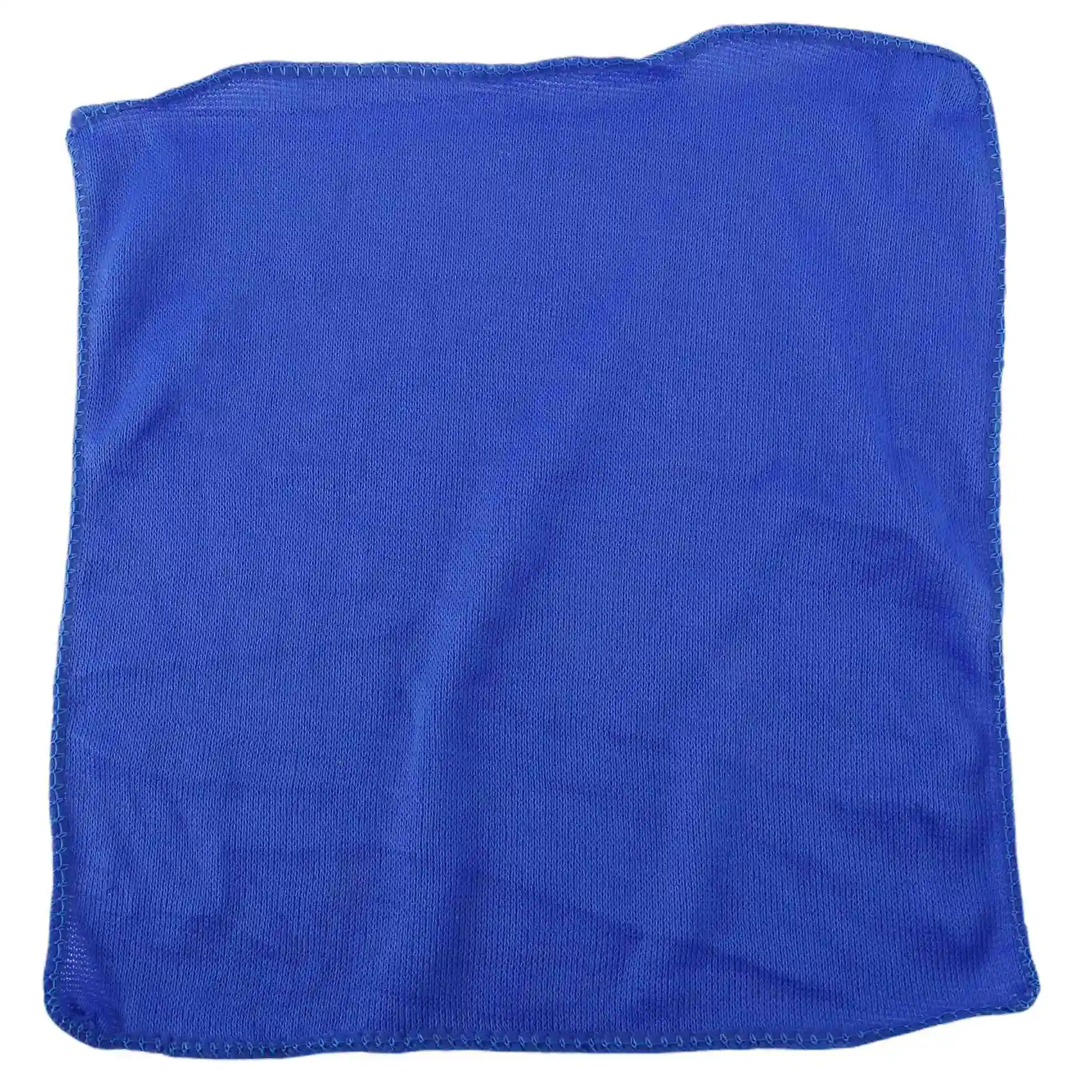 100 Pcs Car No Scratch Rag Polishing Dust Rags 30cmx30cm Microfiber Cleaning Cloth