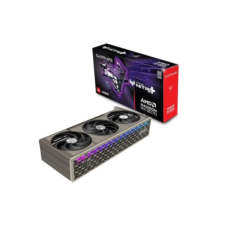 ياقوت راديون Rx 9070 نيترو + Oc D6 16 جيجا بايت