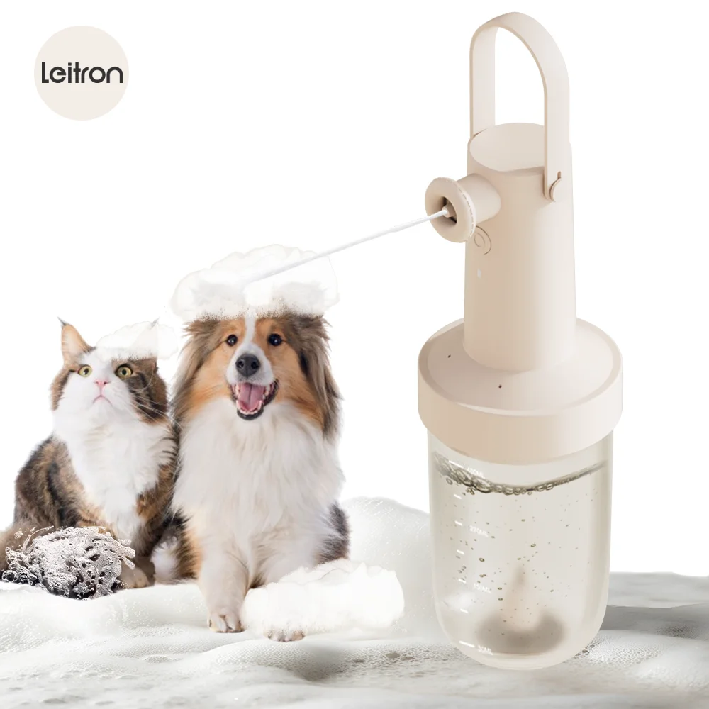 

Electric Dog Cleaning Foam,Rechargeable Soap Dispenser for Pet Bathing, Deep Cleaning Pet Fur, IPX6 Waterproof Dog Bath Supplies