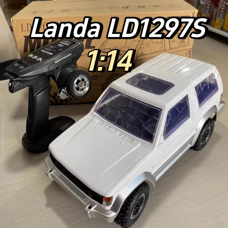 NEW Hot 1:14 Landa LD1297S Dual-Speed Mechanical Shift Version Pajero 4wd Climbing Remote Control Car Toy Model For Boys Gift