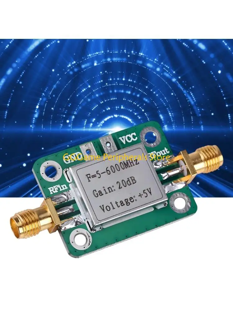 U55B Professional 5-6000MHz Power Amplifier 20dB Broadband VHF UHF Power Amplifier Module Broadband Power Amplifier