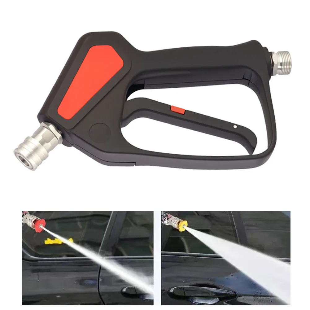 

Swivel Trigger Car Wash Tool Enhanced Cleaning Efficiency High-Temperature Applications M22 Female Compatibility