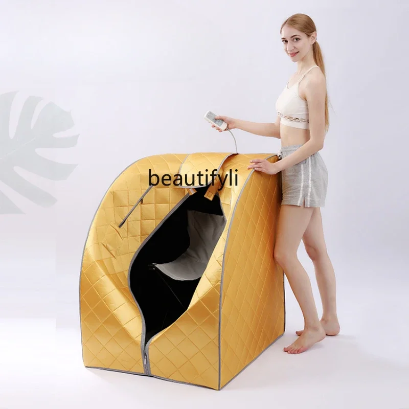 

Steam box household full body non-detoxification steam sauna box household sweat room fumigation cover
