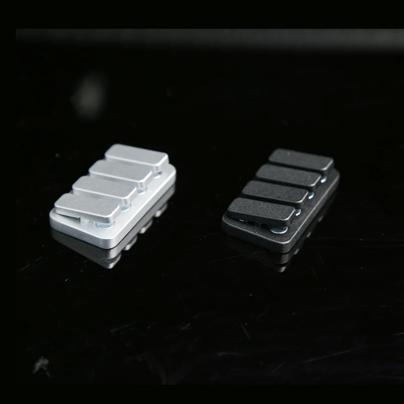 Fidget Clicker Pianotoetsen Fidget Slider ADHD Metaal EDC Fidget Speelgoed Bureau Speelgoed Angst Stress Relief Speelgoed Volwassen Cadeau