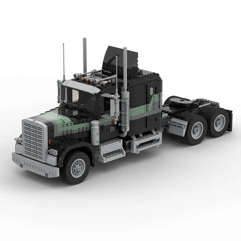 2024 neue MOC-77497 technische Auto Traktor Set Modellbau selbstsicher nde Bausteine Geburtstags geschenk Weihnachts geschenk