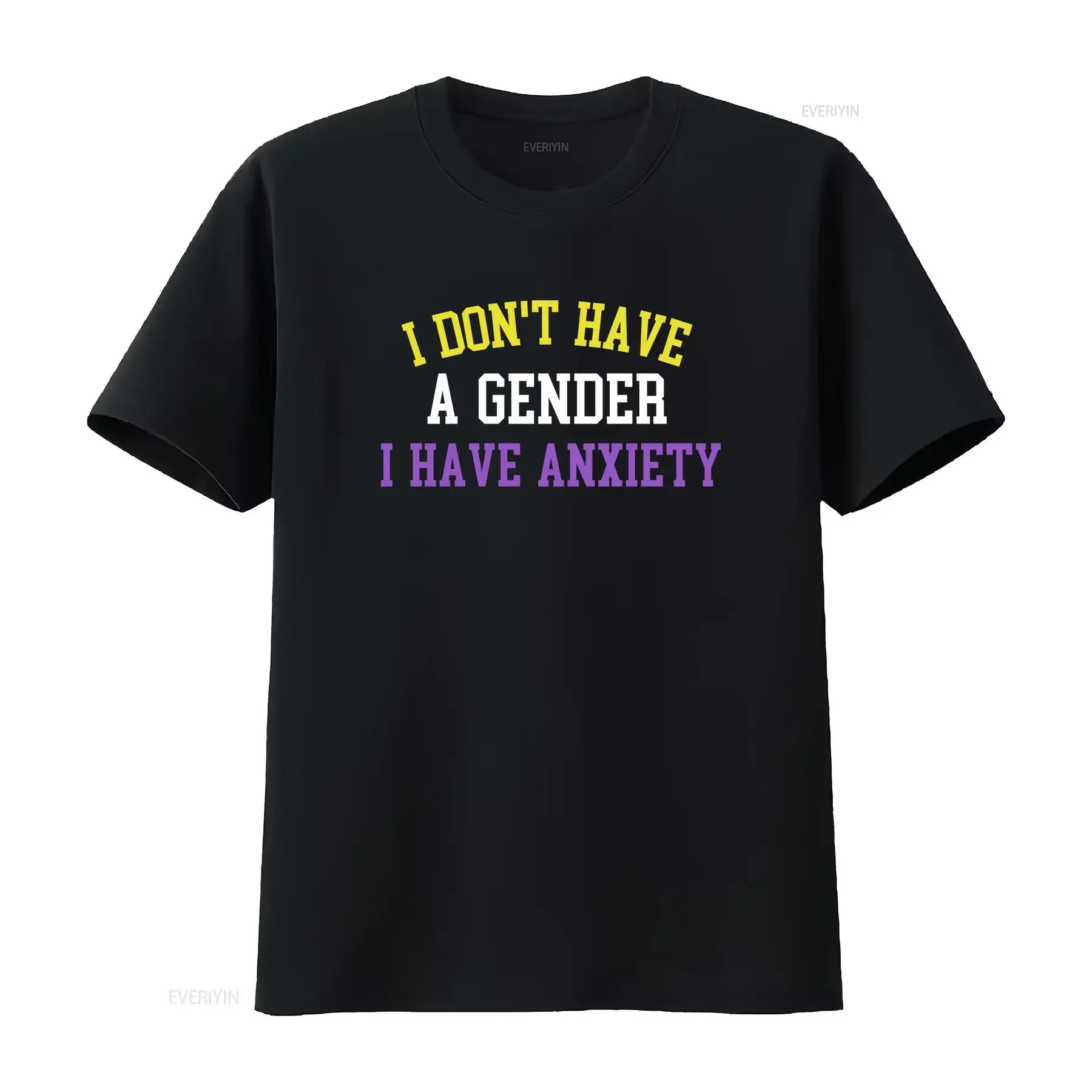 Nonbinary T Shirt Non Binary Pride Enby Funny Gender Neutral Adult LGBTQIA Month vintage Washed Casual Slightly Unisex homme