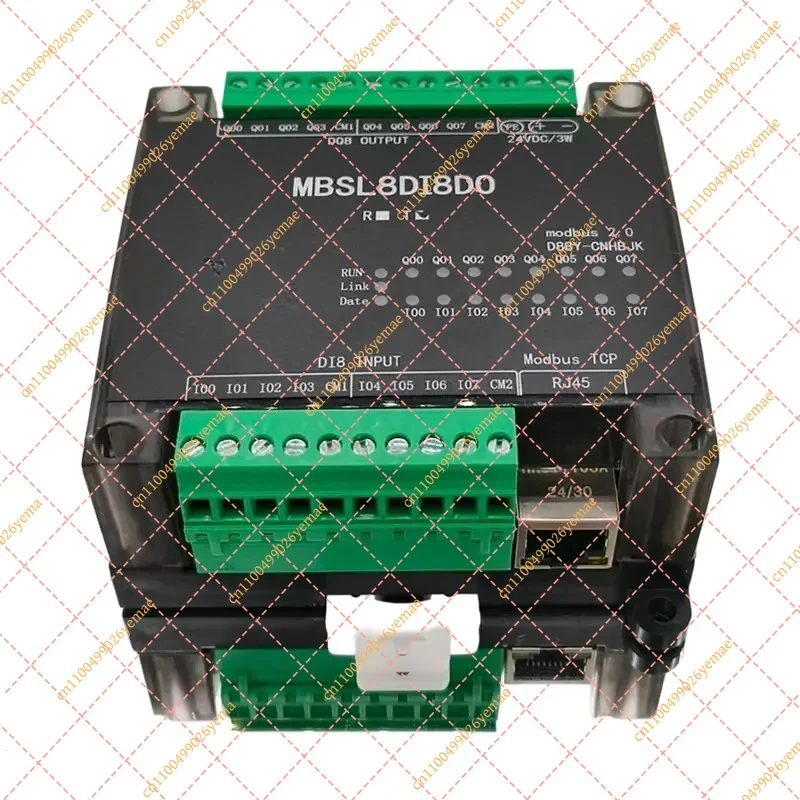MBSL8DI8DO-TCP Ethernet Remote IO Module - 8 Channel Isolated Digital Input & Relay Output with Modbus TCP Protocol