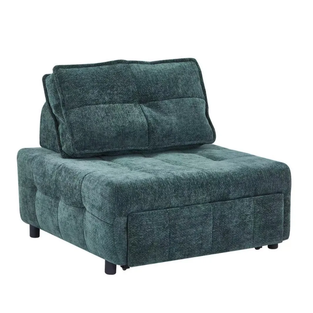 New leisure sofa bed folding dual-purpose module combination sofa small apartment single seat reclining sofa bed
