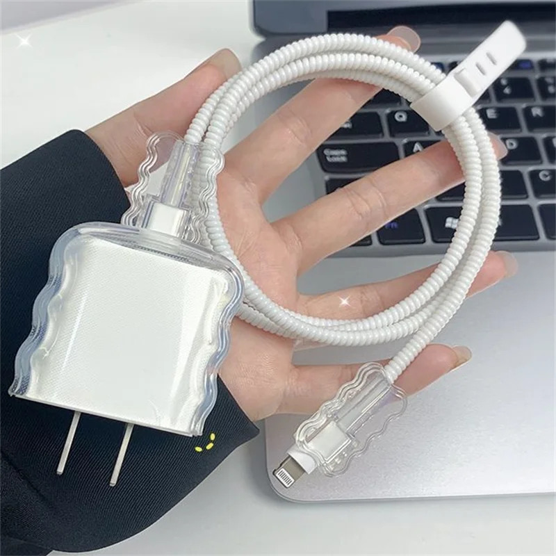 5/10/50 قطعة كابل البيانات حامي الأكمام المضادة للكسر الحبل التوقف مرنة الحبل تخزين للمدرسة المنزل ملحقات الهاتف المحمول