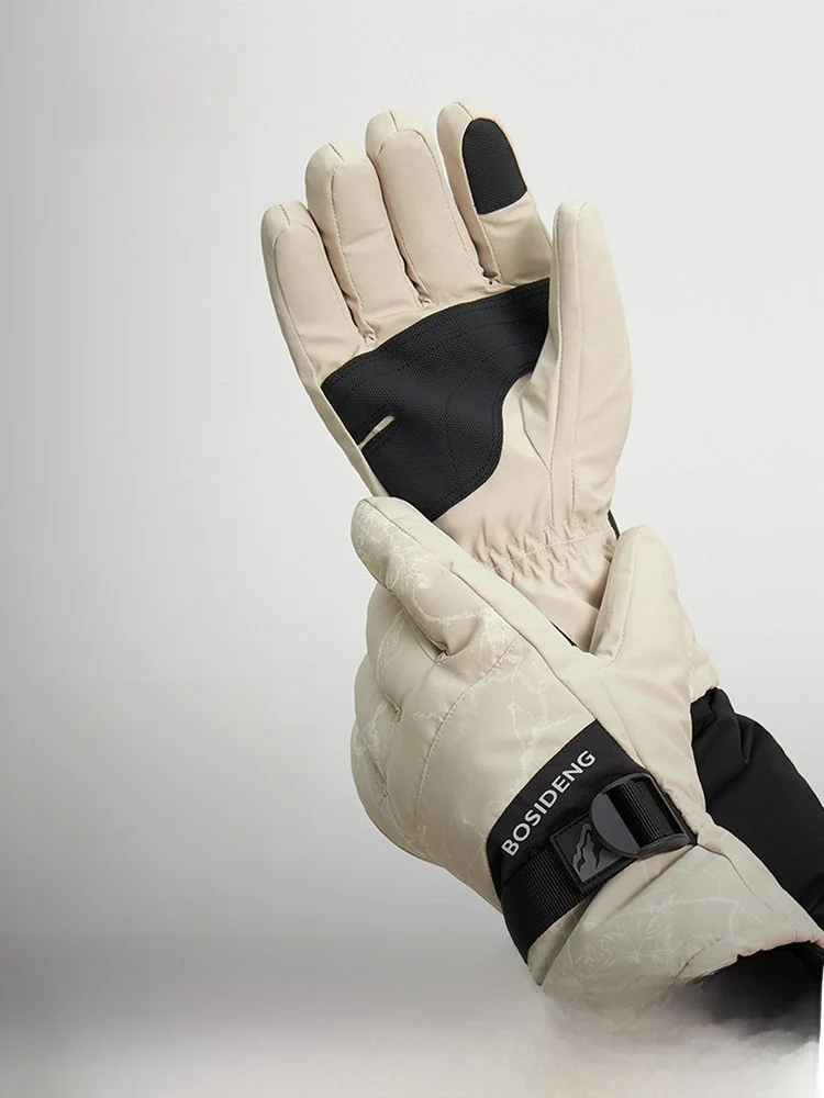 

Bosideng 2024 Winter Outdoor Extreme Cold Resistant Windproof Warm Gloves Touchscreen Fingertip Skiing Cycling Wear Resistant