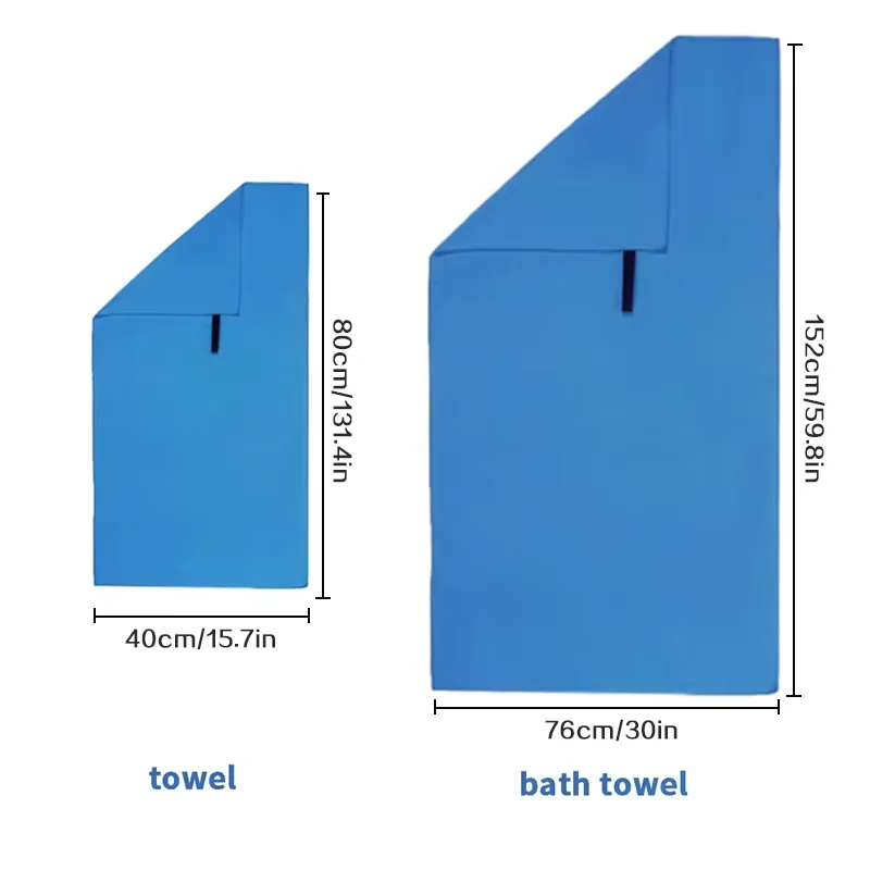 Microfiber Workout Towels For GYM Sweat Quick Dry Sports Towel for Yoga, Running, Camping, Beach, Swimming Pool& MoreSoft and sk