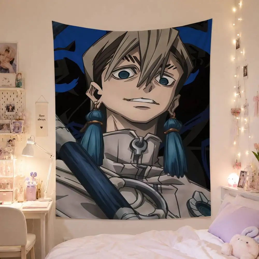 Anime G-Gachiakuta Zanka Nijiku Flag Digital Printing Banner for Garage Wall Out Door Decoration