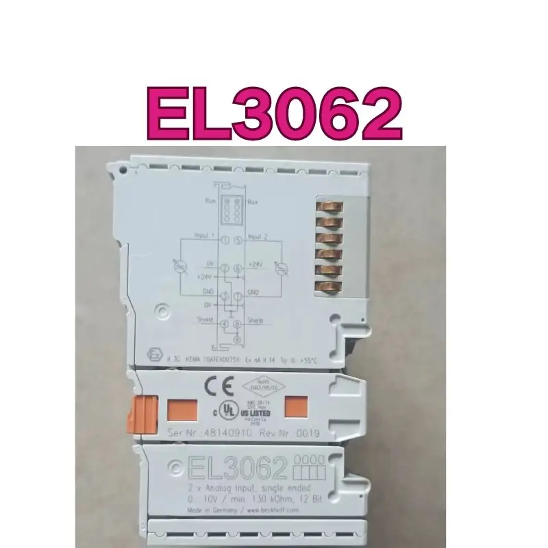 

Second hand EL3062 module testing OK, fast shipping