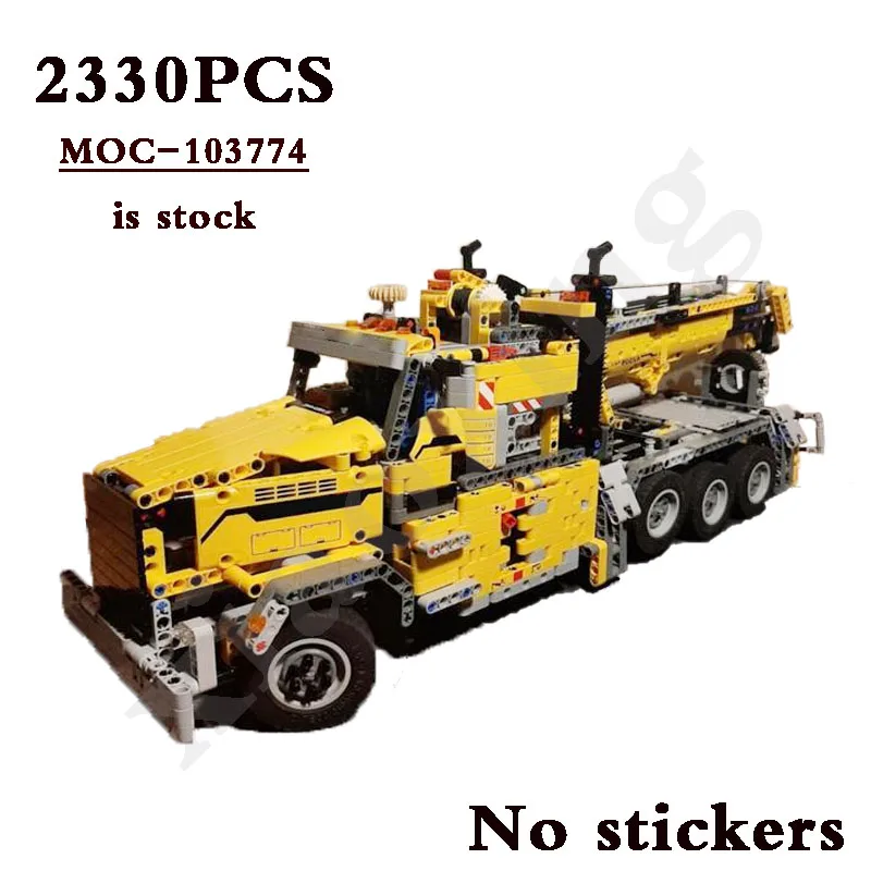 Large Rig Trailer MOC-103774 Classic Truck 2320 Pieces for 42009 Mobile Crane MK Building Blocks Kids Toys Gifts Birthday Gifts