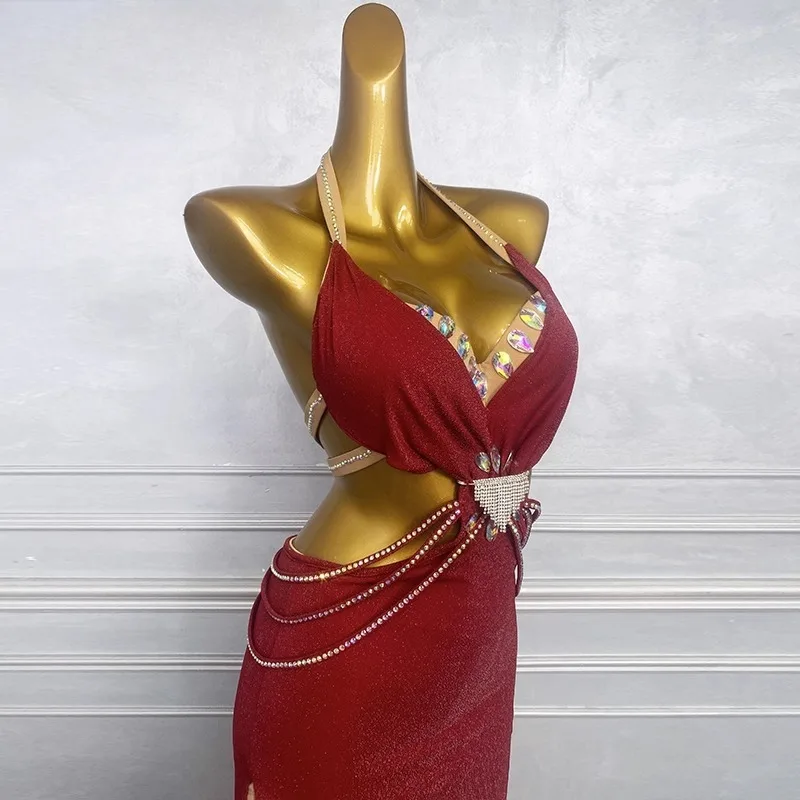 Aangepaste Buikdans Pak Prestaties Kostuum Vrouwen Oosterse Dans Kleding Praktijk Outfit Buikdansen Bh Rok Jumpsuit