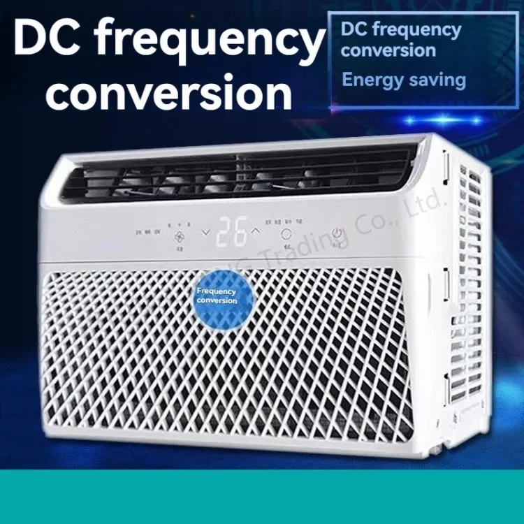 2025Window Air Conditioning Large 1 1.5P Single Cold Frequency Conversion Window Machine Window Type Power Saving