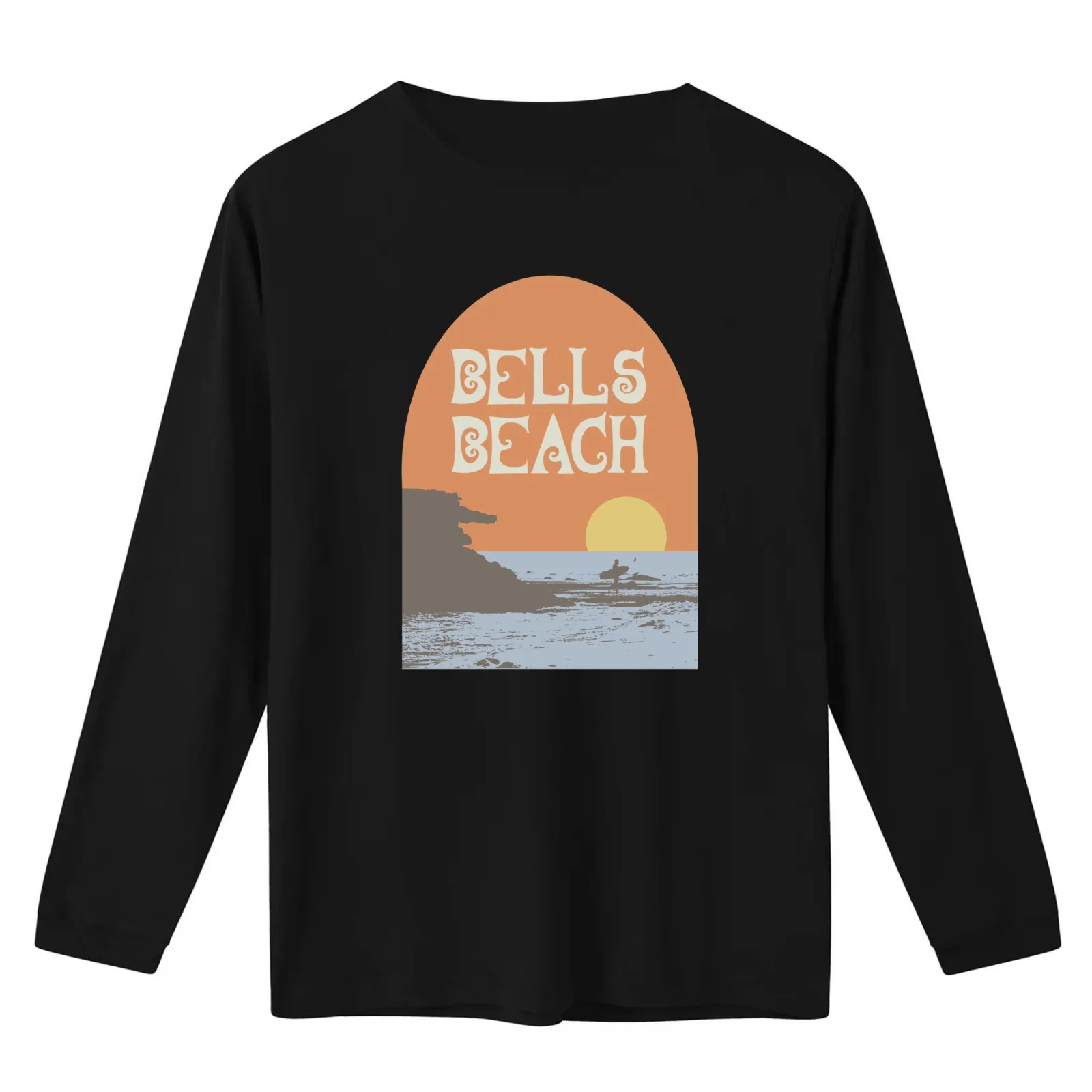 Bells Beach Victoria Australia T-Shirt Summer Casual Cotton Tee Oversized Streetwear Tops Vintage Graphic Print 100% Cotton