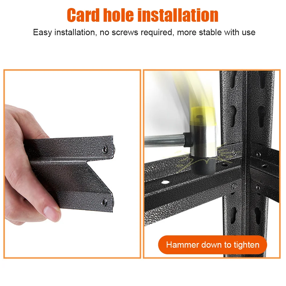 3/4/5 الطبقة تخزين الرف قابل للتعديل رفوف سوبر ماركت رفوف الكربون الصلب مستودع تخزين رفوف رفوف التخزين المنزلية