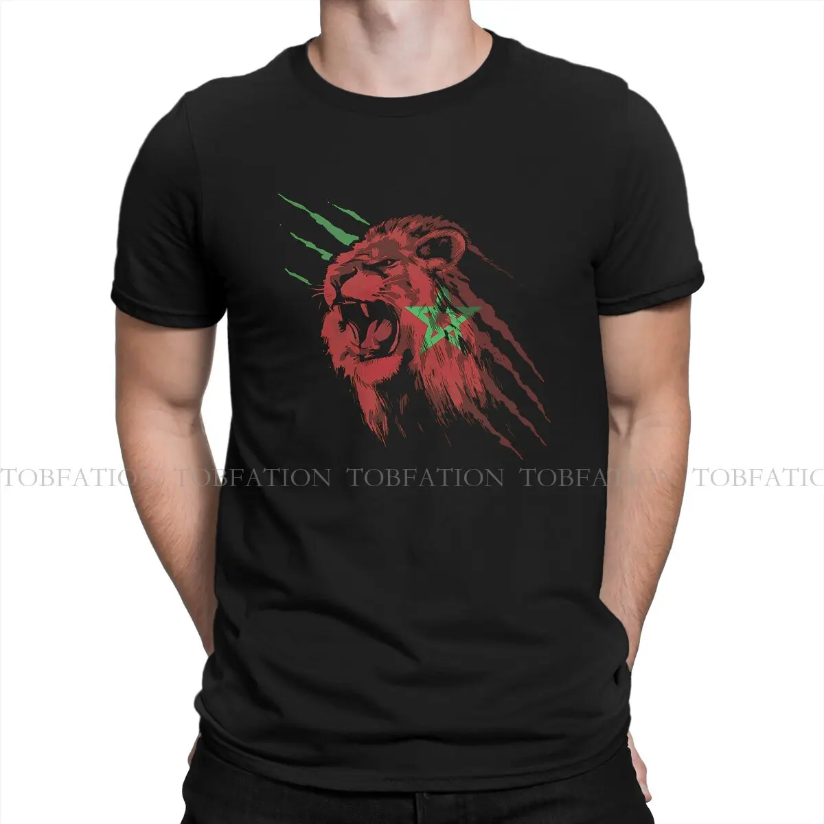 Morocco Newest TShirt for Men Atlas Lions Round Neck Pure Cotton T Shirt Personalize Birthday Gifts Tops