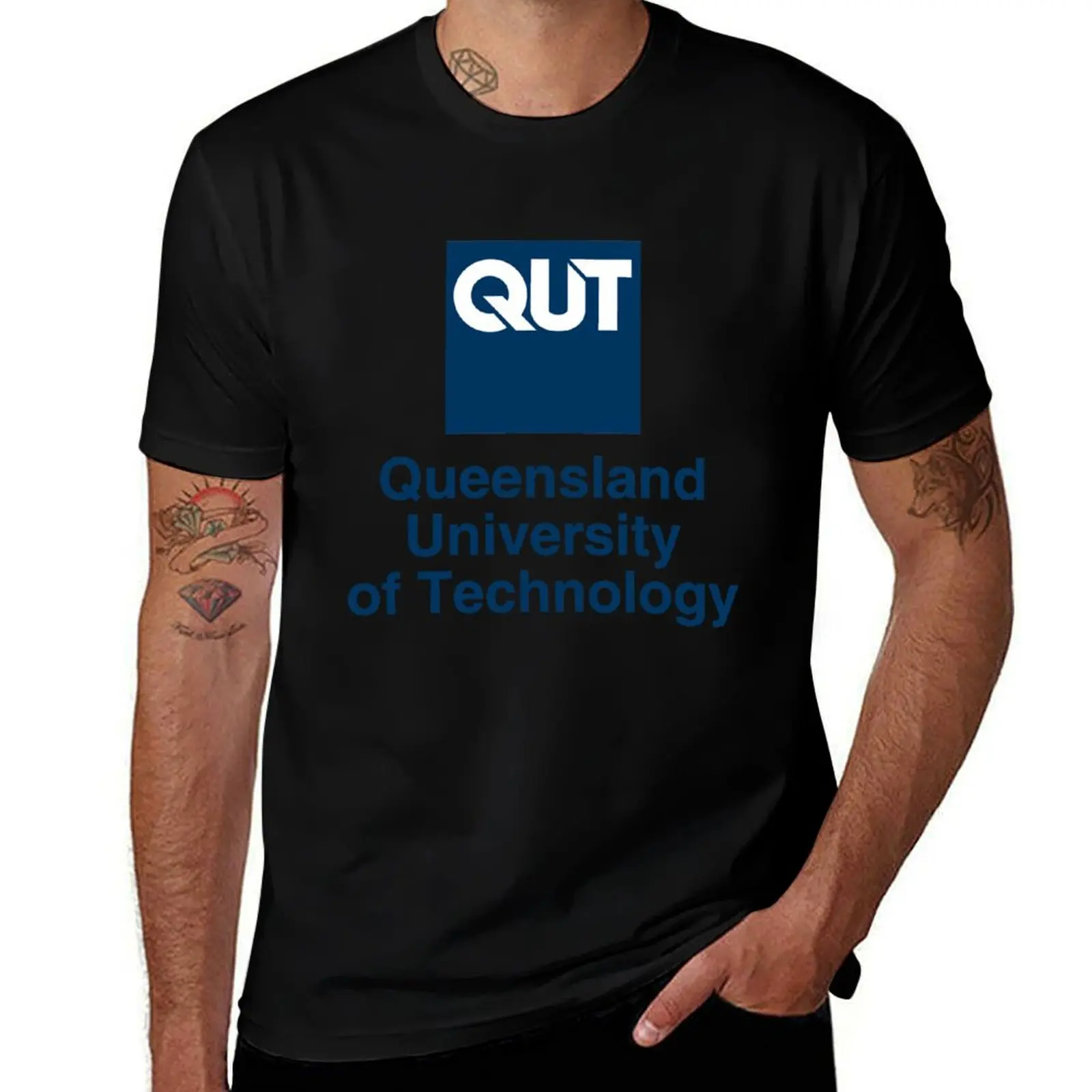 

for University quality T-Shirt T-Shirt high shirt of shirts brand t luxury t man Queensland tshirt Technology man