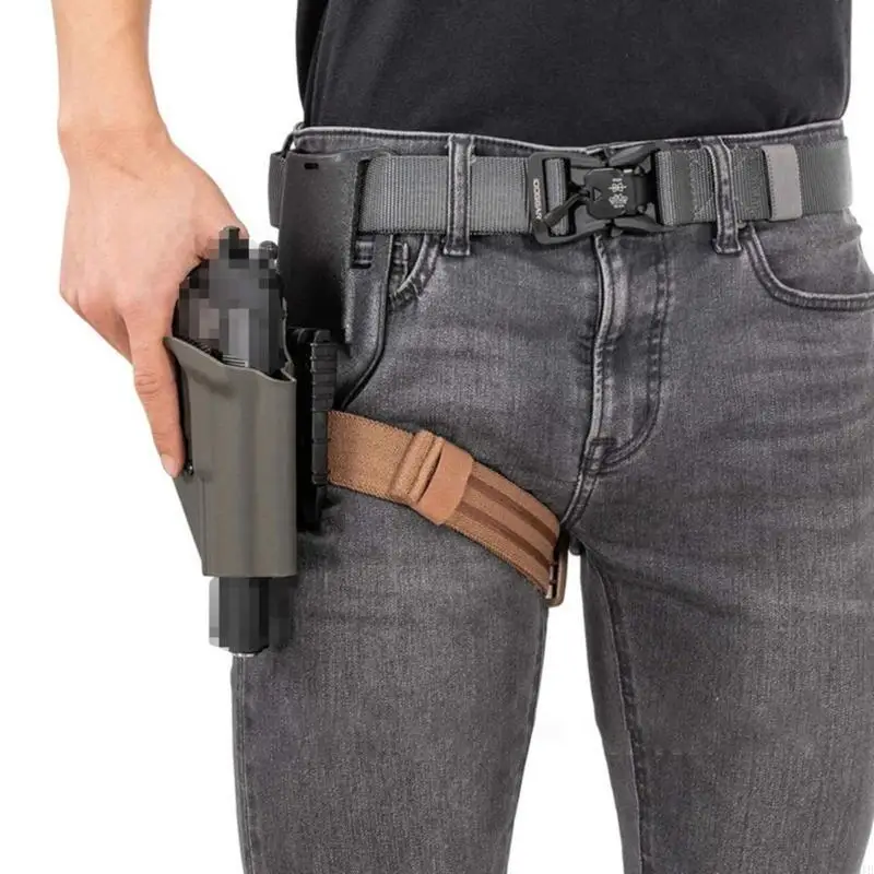 Tactically Thigh Strap Drop Leg Band Non-slip Leg Strap Belt with Quick Release Buckle Outdoors Leg Hanger Belt
