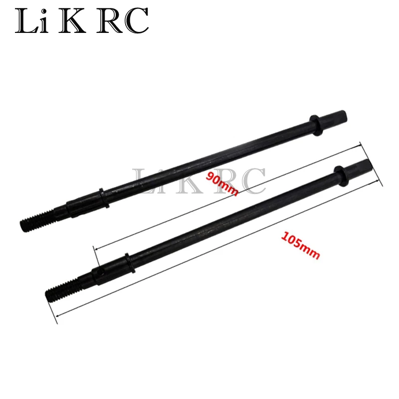 

2pcs 1/10 RC Crawler Metal Steel Rear Shaft for Axial SCX-10 90021 S82