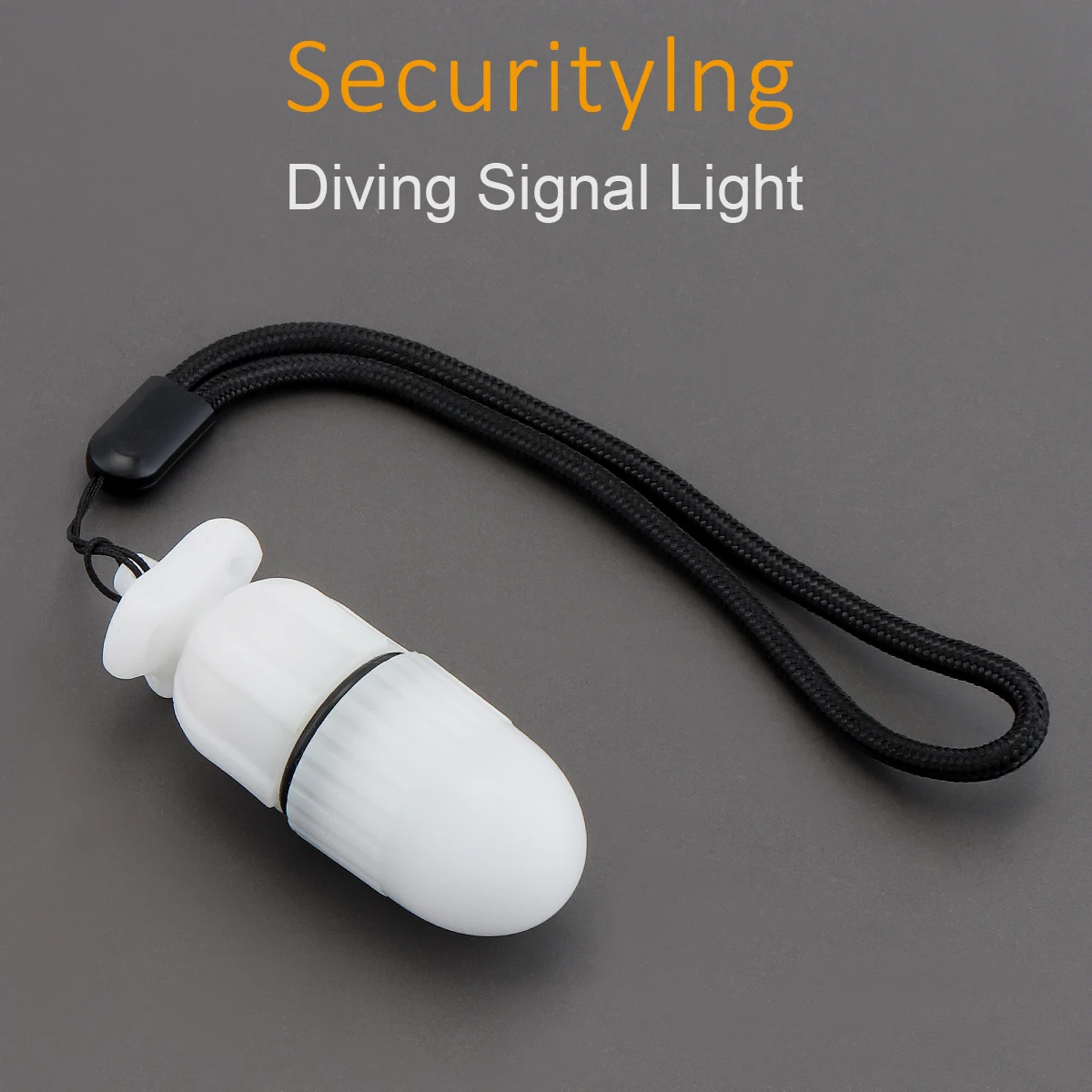 Luz de señal de buceo subacuática, luz estroboscópica de seguridad de 150m, marcador LED para buceo/noche al aire libre/Camping