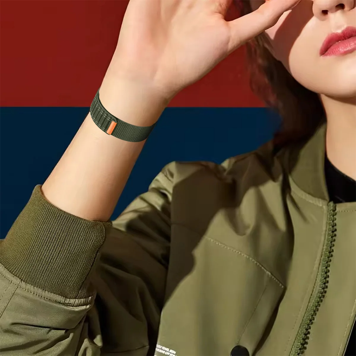 Cinturino in Nylon per Samsung Galaxy Watch cinturino di ricambio Ultra 47mm per Galaxy Ultra 47mm bracciale senza spazi vuoti