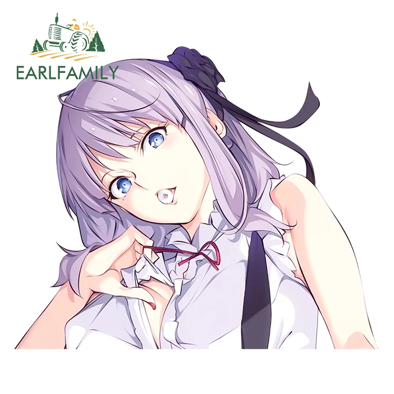 

EARLFAMILY 13 см x 10,8 см для Dagashi Kashi Shidare Hotaru RV аниме бампер на холодильник автомобильные наклейки на окна наклейка украшение фургона