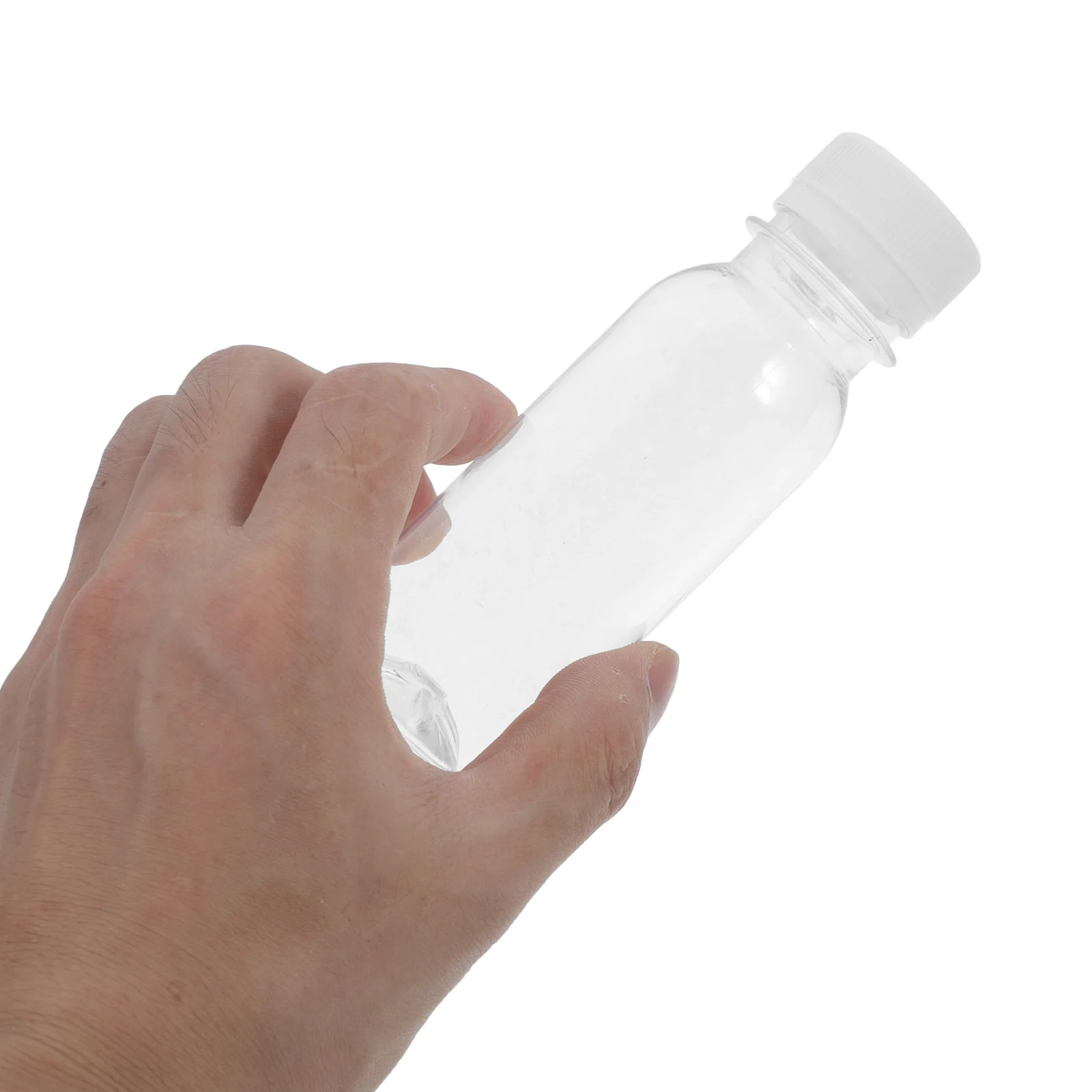 15 Pcs Milk Bottle Jars Kitchen Small Bottles Drink Water Bottlr Drinking for Outdoor Use Clear Juices Coffee Bag