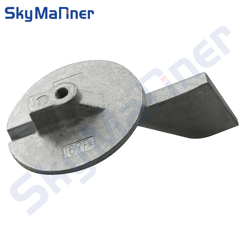 67F-45371 Outboard MotorAnode Trim Tab 67F-45371-00 For YAMAHA 50HP 60HP 70HP 75HP 80HP 90HP Boat Engine Replacement Parts