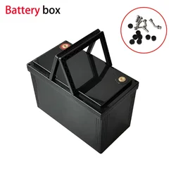 12V Solar Cells Plastic Storage Case 30Ah 50Ah 90Ah 105Ah 150Ah 180Ah Yacht RV Lifepo4 Battery Storage Box